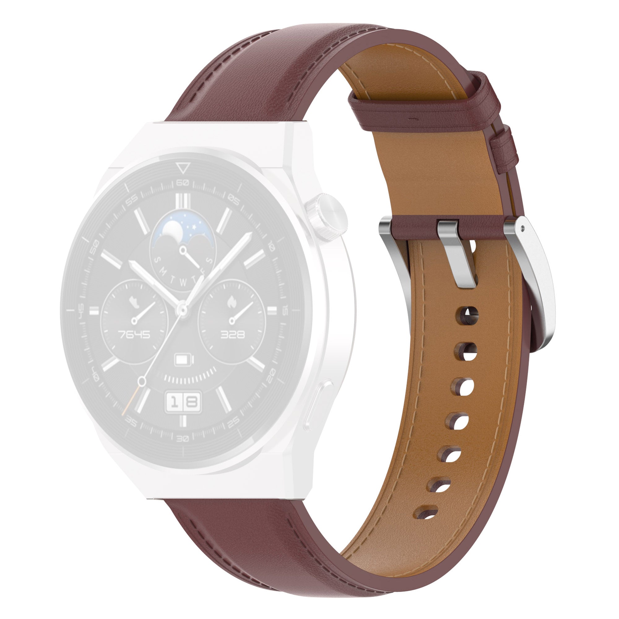 For Samsung Galaxy Watch6 40mm 44mm Watch6 Classic 43mm 47mm Watch 5 40mm 44mm 5 Pro 45mm Watch4 40mm 44mm Genuine Leather Smart Watch Band Wrist Strap For Samsung Galaxy Watch6 40mm 44mm Watch6 Classic 43mm 47mm Watch 5 40mm 44mm 5 Pro 45mm Watch4 40mm 44mm Genuine Leather Smart Watch Band Wrist Strap